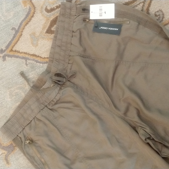 Northern Reflections Amanda Green army green joggers - Picture 4 of 7